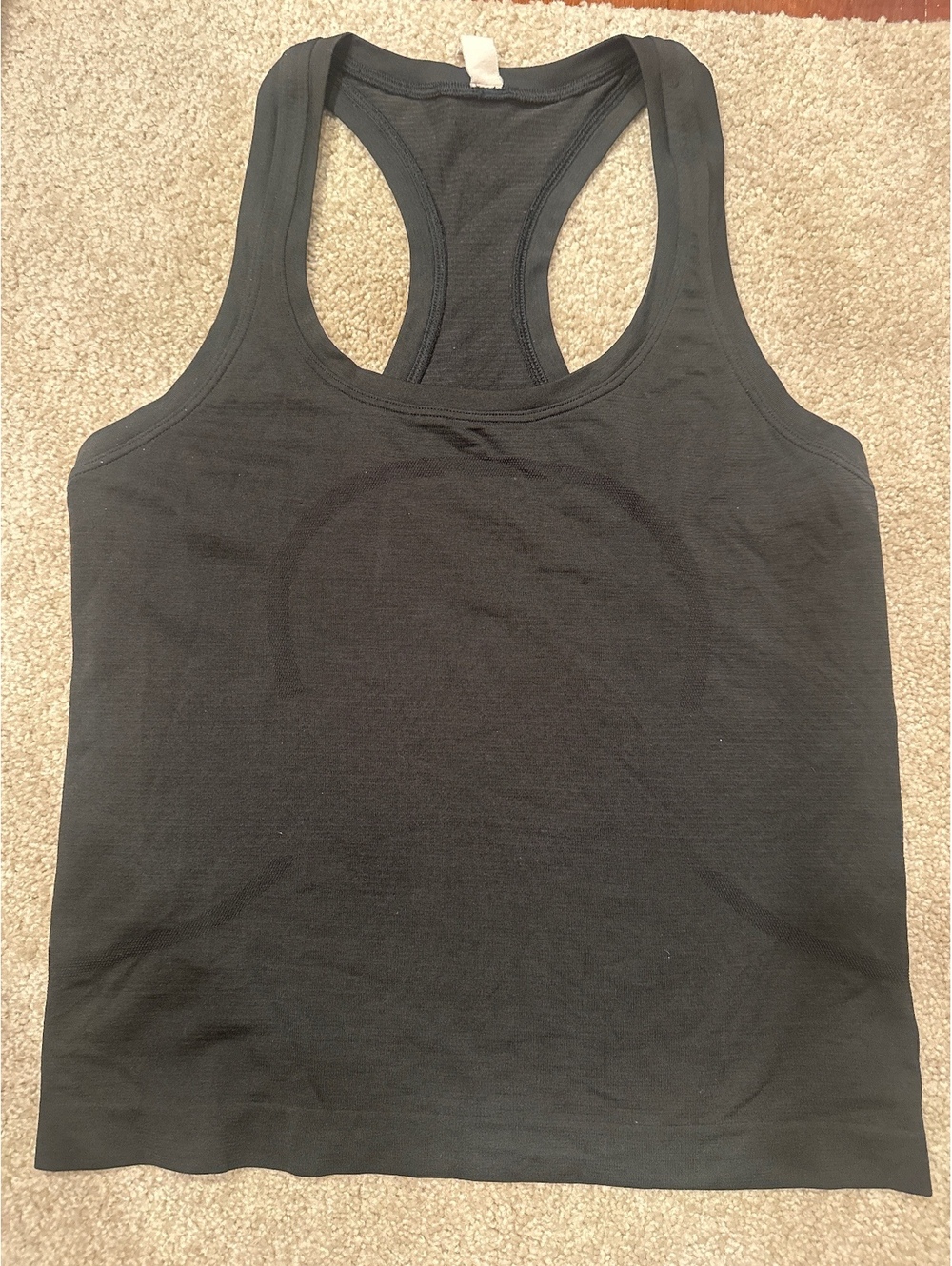 (3)Lululemon Black Racerback Athletic Tank Top Size 4